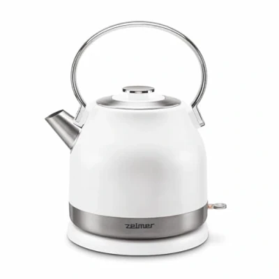 Afbeelding van Waterkoker Zelmer ZCK7940 Wit Grijs Roestvrij staal 2200 W 1,5 L
