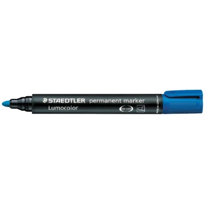 Afbeelding van Staedtler Lumocolor 352, Permanent Marker, Ronde Punt, 2 Mm, Blauw Marker