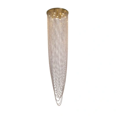 Afbeelding van Searchlight Oosterse hanglamp Swoop 10 lichts 10883 10SB