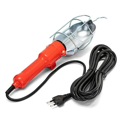 Afbeelding van Velamp Workshop: Werklamp Met 10 M Pvc Kabel En Metalen Kooi