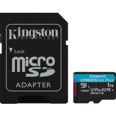 Afbeelding van Kingston Canvas Go! Plus MicroSDXC 1TB + SD Adapter