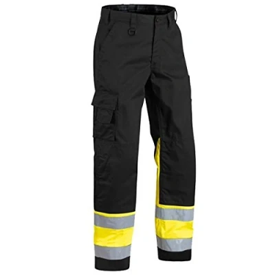 Afbeelding van Blaklader Werkbroek High Vis 1564 1811 Zwart/High Geel C44