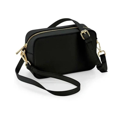 Afbeelding van BagBase Boutique Structured Cross Body Bag BG758 Black