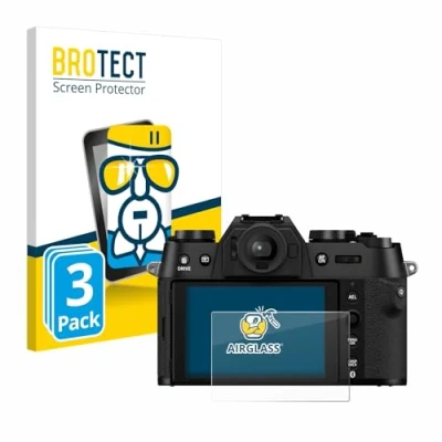Afbeelding van BROTECT Glas Screen Protector voor Fujifilm X T50 (3 Stuks) Schermbeschermer [9H Hardheid, Beschermglas Folie niet Gehard Glas]