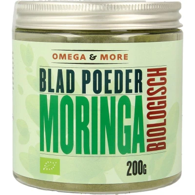 Afbeelding van Omega &amp; More Moringa poeder bio 200 g