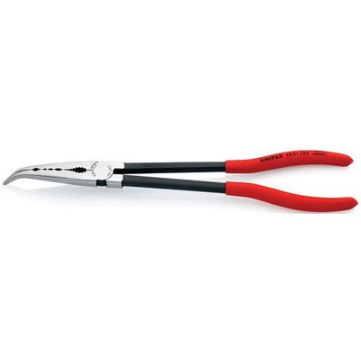 Afbeelding van Knipex Langbektang Kunststof bekleed Zwart geatramenteerd Lengte 140 mm Zelfbedieningskaart/blister 28 81 280 SB