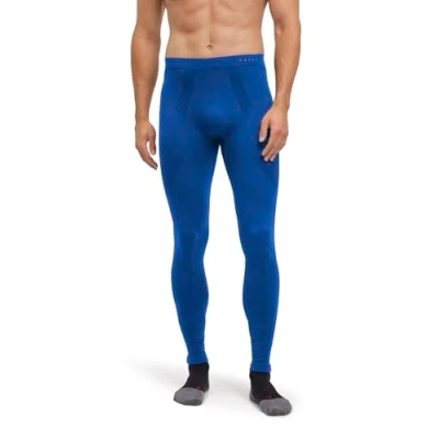 Afbeelding van FALKE Heren baselayer broek Warm Long M TI functioneel materiaal sneldrogend 1 stuk, blauw (Yve 6714) nieuw milieuvriendelijk, S