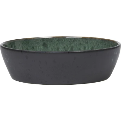 Afbeelding van BITZ Soepkom Dia. 18 x 5 cm Zwart/Groen