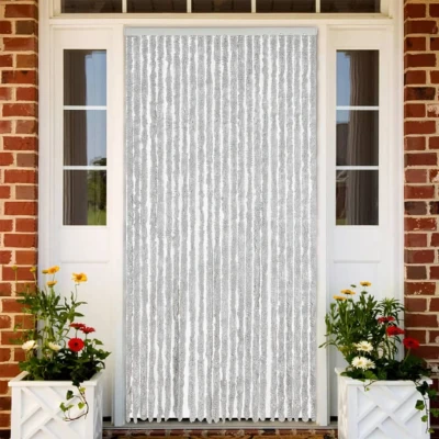Afbeelding van Vliegengordijn 100x200 cm chenille grijs