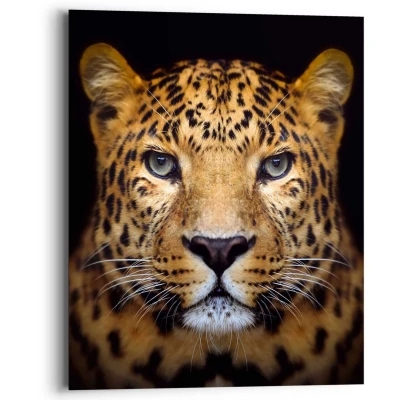 Afbeelding van Reinders! Artprint luipaard krachtig panter roofdier gevlekt