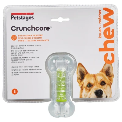 Afbeelding van Petstages Speeltje Crunchcore Groen Hondenspeelgoed Small