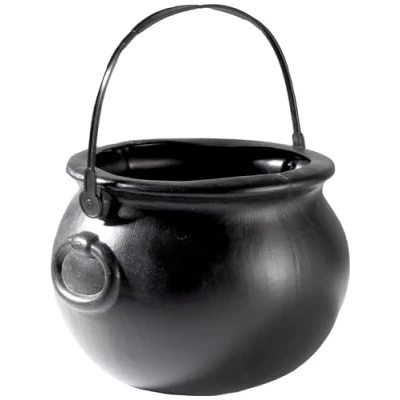 Afbeelding van Smiffys Cauldron Halloween Decoratie Zwart