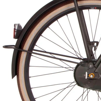 Afbeelding van Cortina Spatbordstang achter 28 E U4 black gold matt