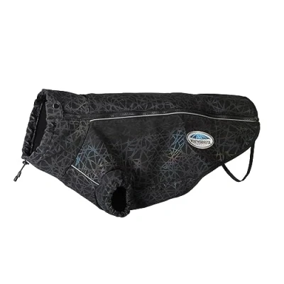 Afbeelding van Weatherbeeta Hondenjas Comfitec Reflective Print Active Zwart/Rainbow 30cm