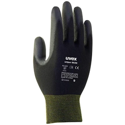 Afbeelding van Montagehandschoen uvex unipur 6639, polyamide, PU coating, EN 388: 4131, slijtvast, 10 paar, div. afmetingen