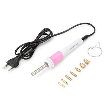 Afbeelding van Veilig, praktisch, semi automatisch, 7 maten tips hotfix applicator, strass compacte Crystal Crafts voor doe het zelf creatie