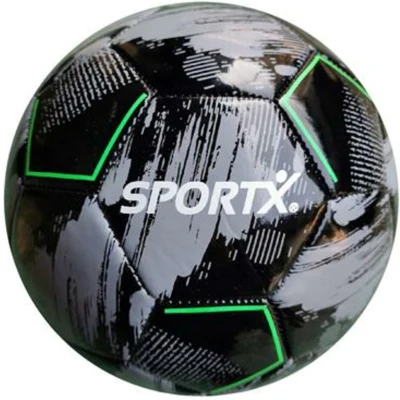 Afbeelding van SportX Voetbal Grey Black 330 350gr