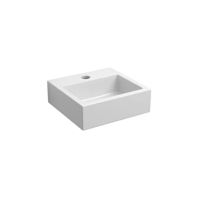 Afbeelding van Clou Flush 1 Toiletfontein Met Kraangat En Plug Wit Keramiek 28x27x9cm