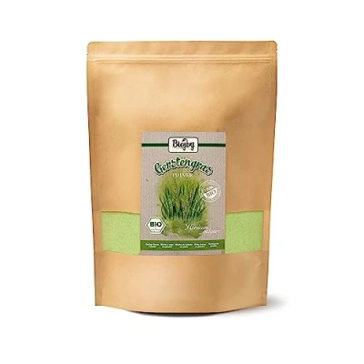 Afbeelding van Biojoy BIO Gerstegraspoeder (1 kg), ideaal voor smoothies, rauw &amp; zonder toevoegingen