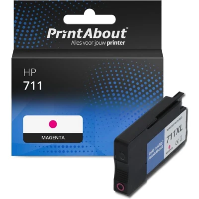 Afbeelding van Huismerk HP 711 (CZ131A) Inktcartridge Magenta