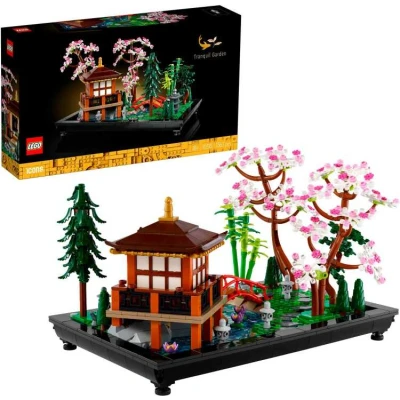 Afbeelding van LEGO 10315 Icons Rustgevende Tuin Japanse Botansiche Set