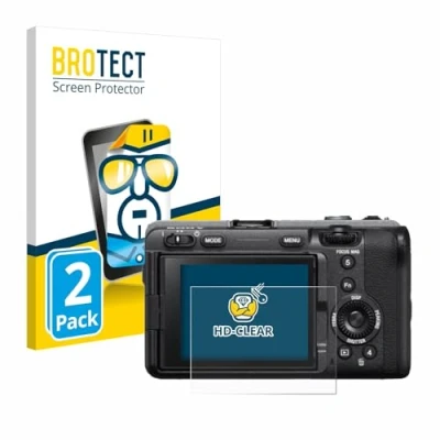 Afbeelding van BROTECT Screenprotector voor Sony FX3 Folie Beschermfolie transparant (2 Stuks)
