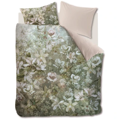 Afbeelding van Dekbedovertrek Kardol Regenerate Green Katoen 260 x 200 / 220 cm Extra Breed