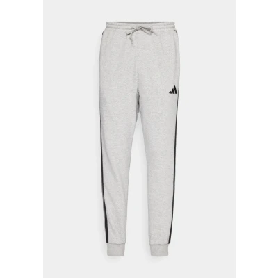 Afbeelding van adidas Sportswear Essential Three Stripes Trainingsbroek, Heren, Maat: XL, Medium grey heather/black