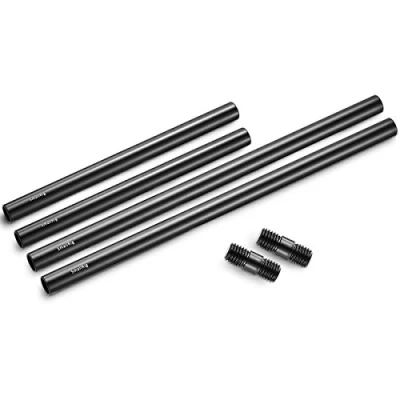 Afbeelding van SMALLRIG 15 mm Rod met M12 Connector Staafcombinatie van Aluminiumlegering voor DSLR Camera, Lenshouder, Follow Focus 1659