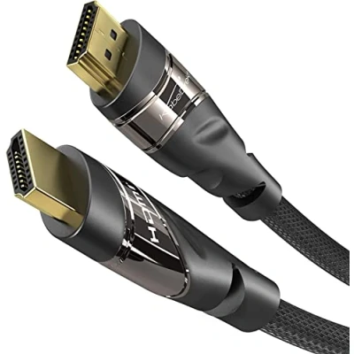Afbeelding van KabelDirekt 4K HDMI kabel 3 m compatibel met (HDMI 2.0a/b 2.0, 1.4a, Ultra HD, 3D, Full 1080p, HDR, ARC, Highspeed Ethernet, PS4, XBOX, HDTV) PRO Series