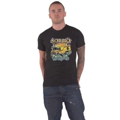 Afbeelding van Nickelback Get Rollin&#039; Heren T shirt 2XL Zwart