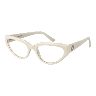 Afbeelding van Guess Donna GU50113 021 Montature da vista Acetato Bianco Cat Eye Normale