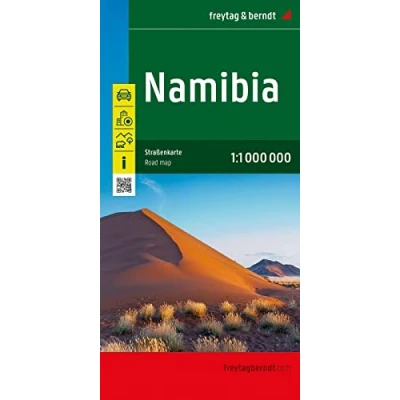 Afbeelding van F&amp;B Wegenkaart Namibië: Schaal 1 : 1.000.000: AK 177