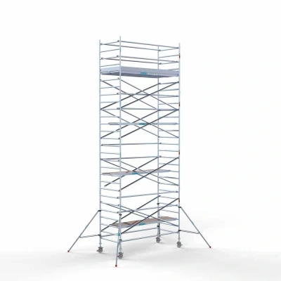 Afbeelding van Professionele rolsteiger 135x305x9.20m werkhoogte