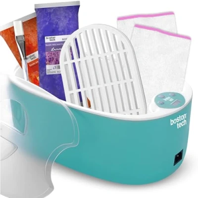 Afbeelding van Paraffineverwarming voor handen en voeten, snelle opwarming, thermotherapie bij spierpijn, artritis artrose, activeert de doorbloeding, 5 liter, model BE108