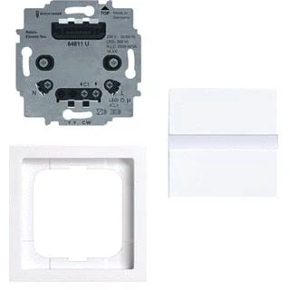 Afbeelding van Busch comfortschakelaar flex set met insert en bedienelement future 84 2cka006800a2913