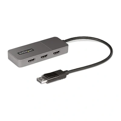 Afbeelding van StarTech.com 3 Port MST Hub, DisplayPort naar 3x HDMI, Triple 4K 60Hz HDMI Monitors, DP 1.4 Multi Mo