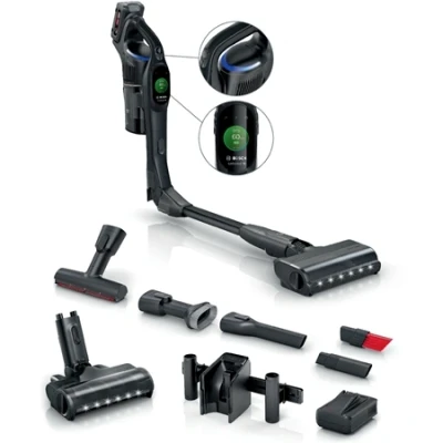 Afbeelding van BOSCH BXS1041BQC Unlimited 10 EXCLUSIV Draadloze Steelstofzuiger Zwart