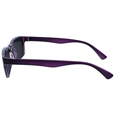 Afbeelding van The Reading Glasses Company Paarse zon lezers UV400 Designer Style Mens Womens S92 5 +3.00
