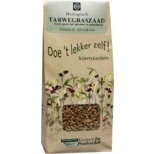Afbeelding van Peuleschil Tarwegras Zaad Bio, 150 gram