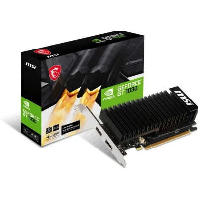 Afbeelding van MSI GeForce GT 1030 4GHD4 LP OC NVIDIA 4 GB GDDR4