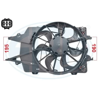 Afbeelding van Ventilator, radiator ERA 352082