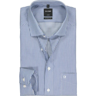 Afbeelding van Olymp zakelijk overhemd Luxor blauw