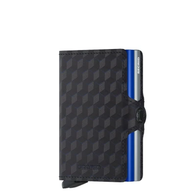 Afbeelding van Secrid Twinwallet Portemonnee Optical black &amp; titanium