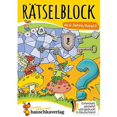 Afbeelding van Ratseln, knobeln, logisches Denken t649 ratselblock ab 6 jahre, band 3: Bunter Rätselspaß für Kinder Sudoku, Fehlersuche, knobeln und fördern