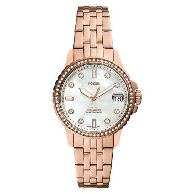 Afbeelding van Fossil Fb 01 dameshorloge Rosékleurig ES4995