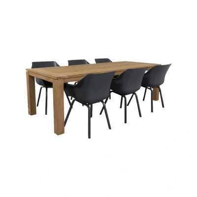 Afbeelding van Hartman Sophie Element Xerix/Rome 240 cm. tuinset 7 delig
