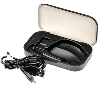 Afbeelding van vhbw Oplaadbox compatibel met Plantronics Voyager Legend UC Headset Incl. USB Oplaadkabel, Zwart