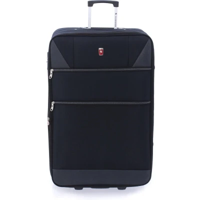 Afbeelding van Gladiator Metro Grote Koffer 72 cm 80/95 liter Expandable Zwart