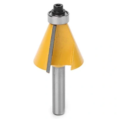 Afbeelding van Kantenfrees, 8 mm kantenfrees met lager, frees voor houtbewerking (22,5 )